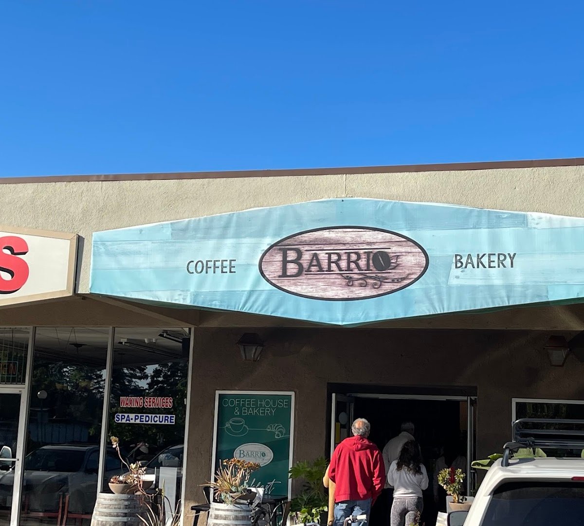 Storefront of Venus Taproom, Roastery & Pizza, specialty coffee shop in Sacramento