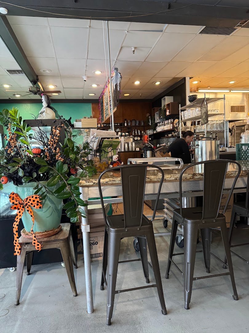 Interior of Venus Taproom, Roastery & Pizza, specialty coffee shop in Sacramento