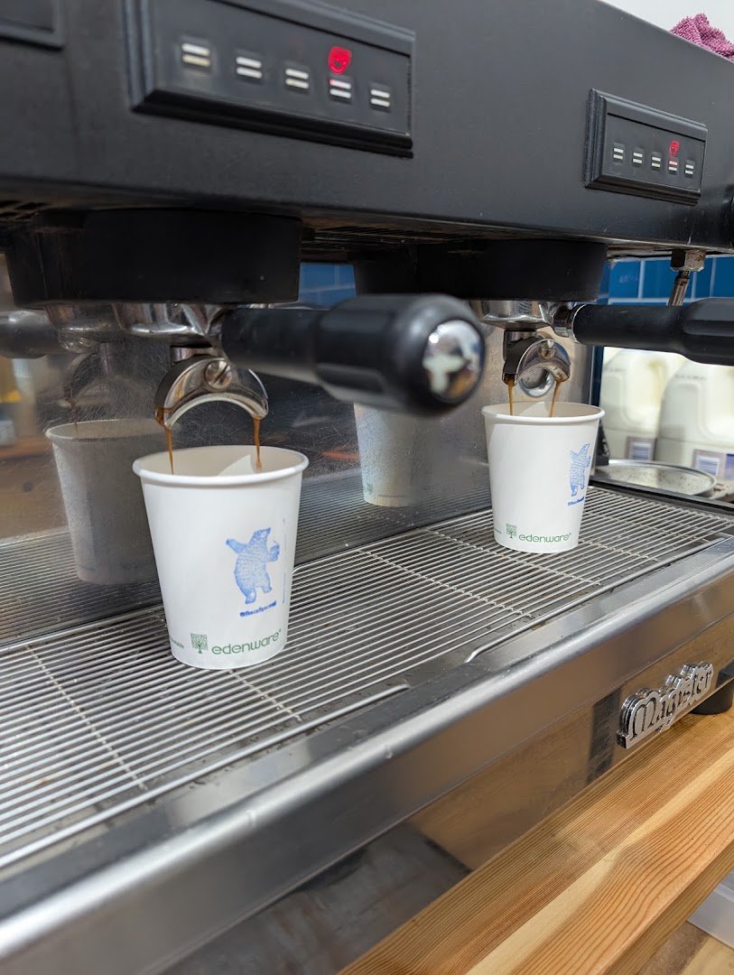 Coffee at The Coffee Cave, specialty coffee shop in Edinburgh