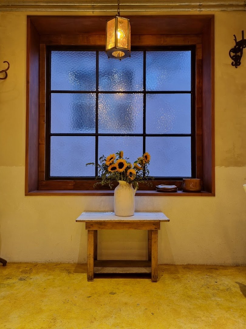Interior of Camel, specialty coffee shop in Seoul
