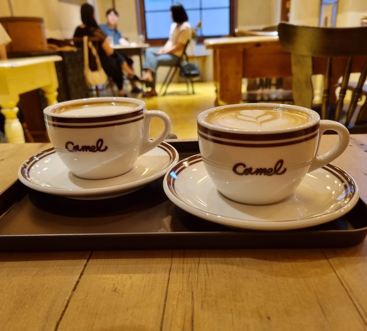 Coffee at Camel, specialty coffee shop in Seoul