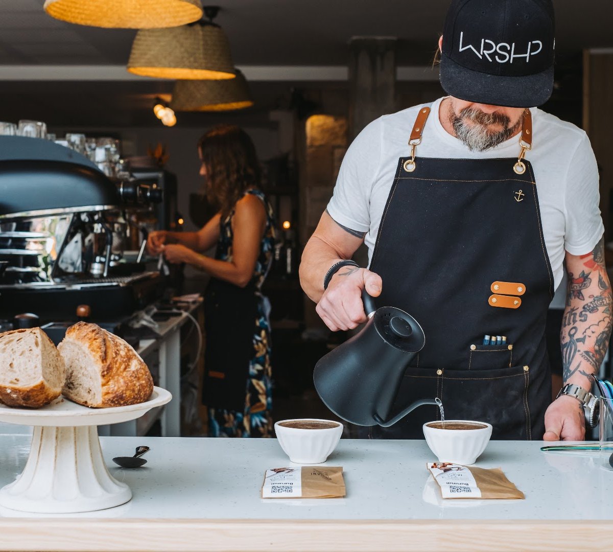 Coffee at Humble Anchor Coffee Roasters, specialty coffee shop in Porto