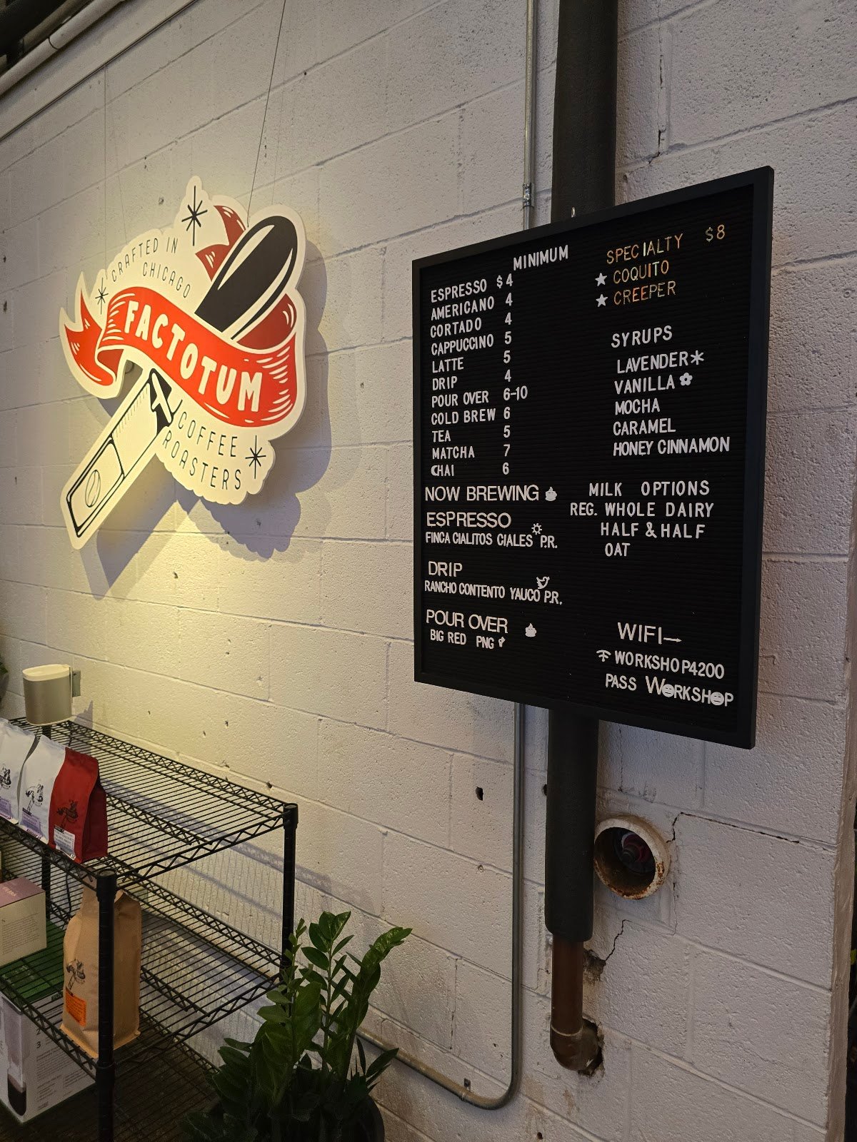 Factotum Coffee specialty coffee shop in Chicago - photo 4