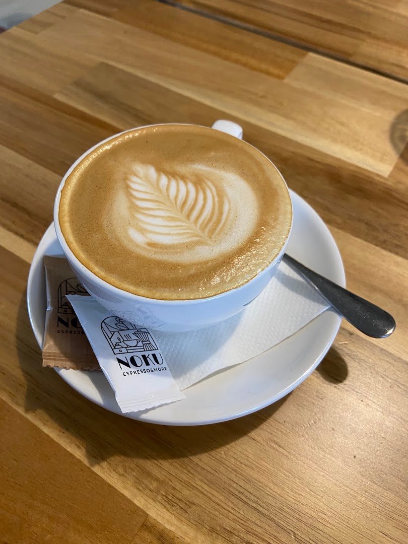 Coffee at Noku Espresso and more, specialty coffee shop in Belgrade