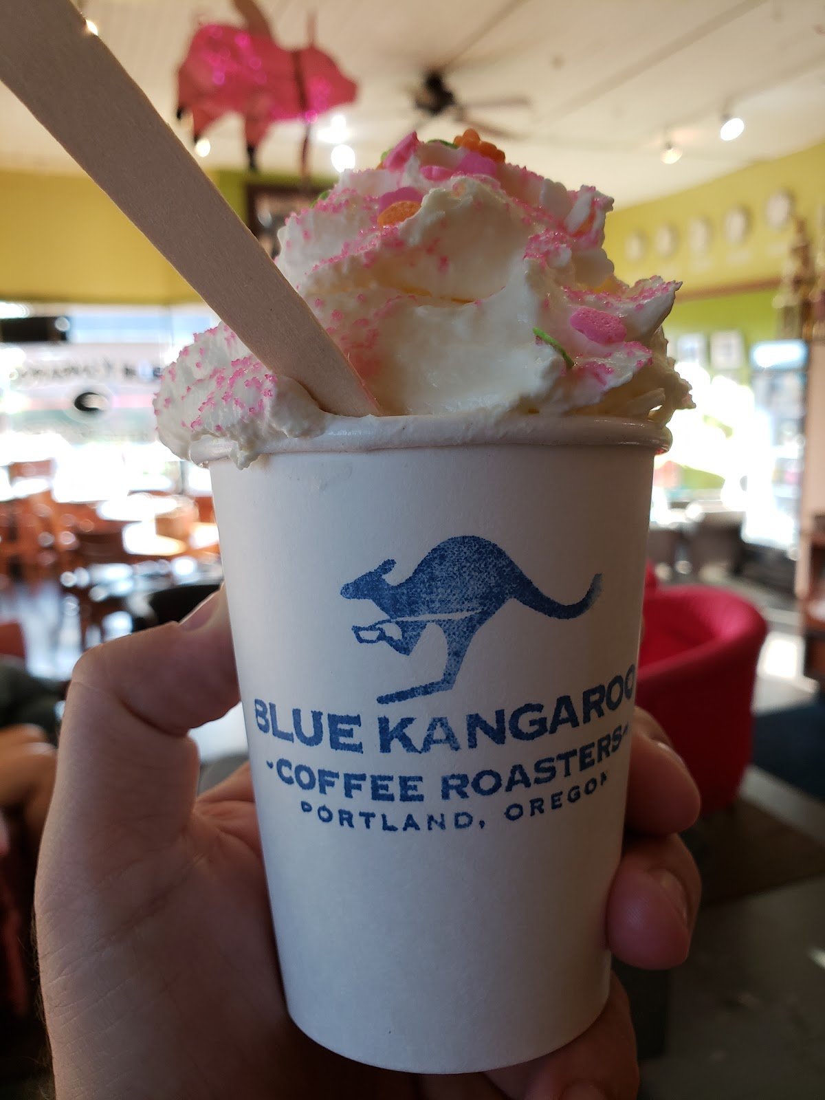 Blue Kangaroo Coffee Roasters specialty coffee shop in Portland - photo 4