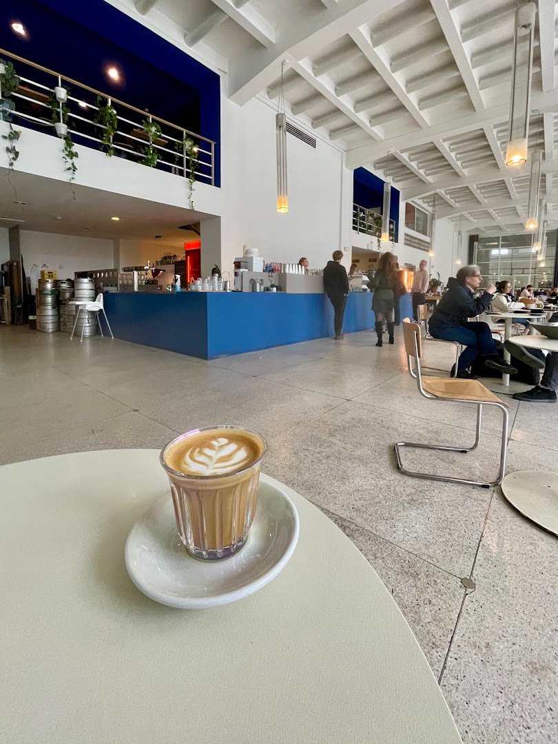 Coffee at KOLEKTOR, specialty coffee shop in Prague