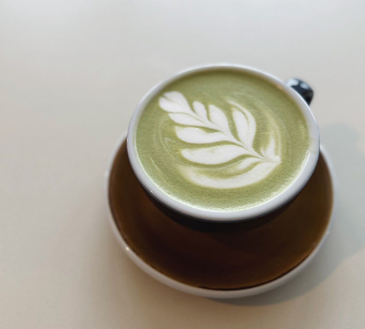 Coffee at KOLEKTOR, specialty coffee shop in Prague