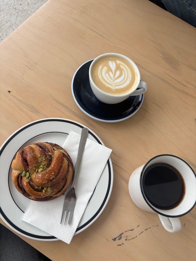 Coffee at KOLEKTOR, specialty coffee shop in Prague