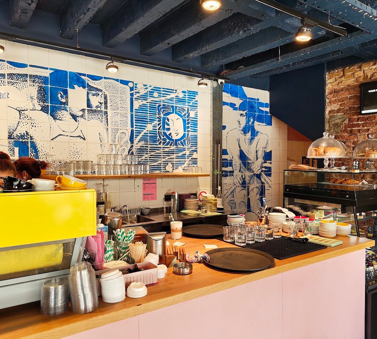 Interior of Kafeterija | Neimar, specialty coffee shop in Belgrade