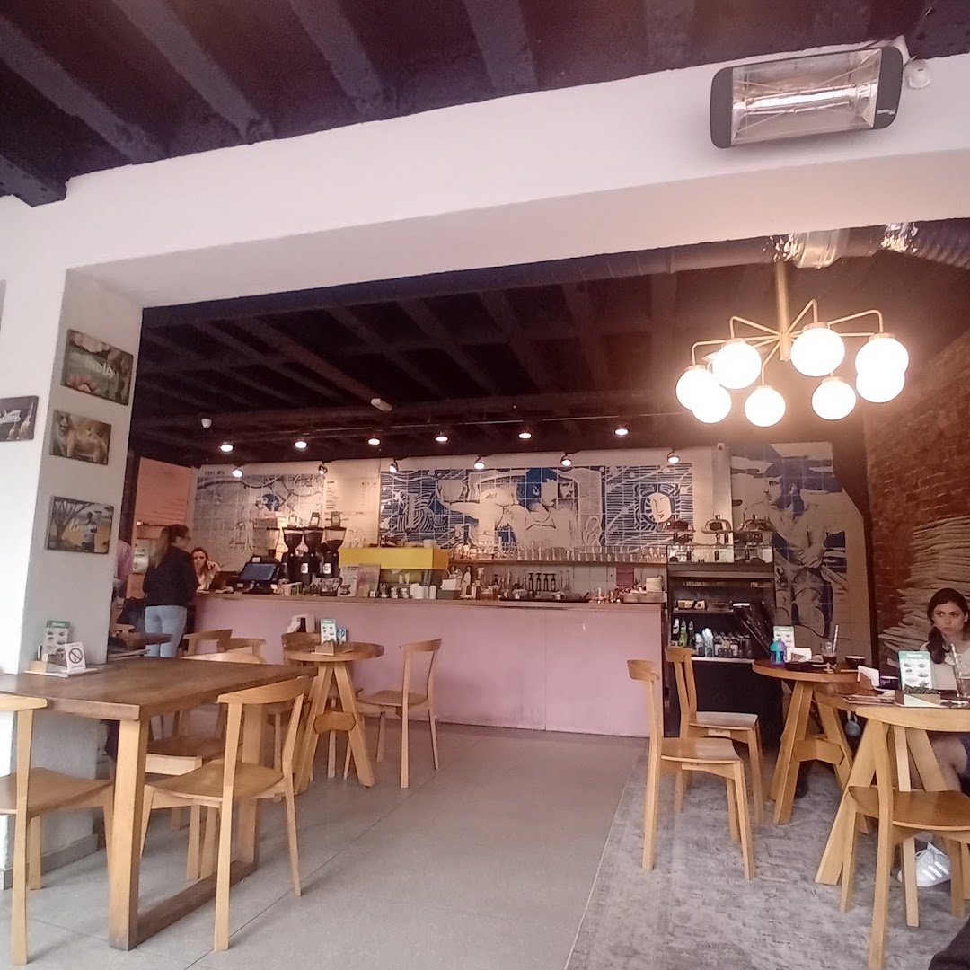 Interior of Kafeterija | Neimar, specialty coffee shop in Belgrade