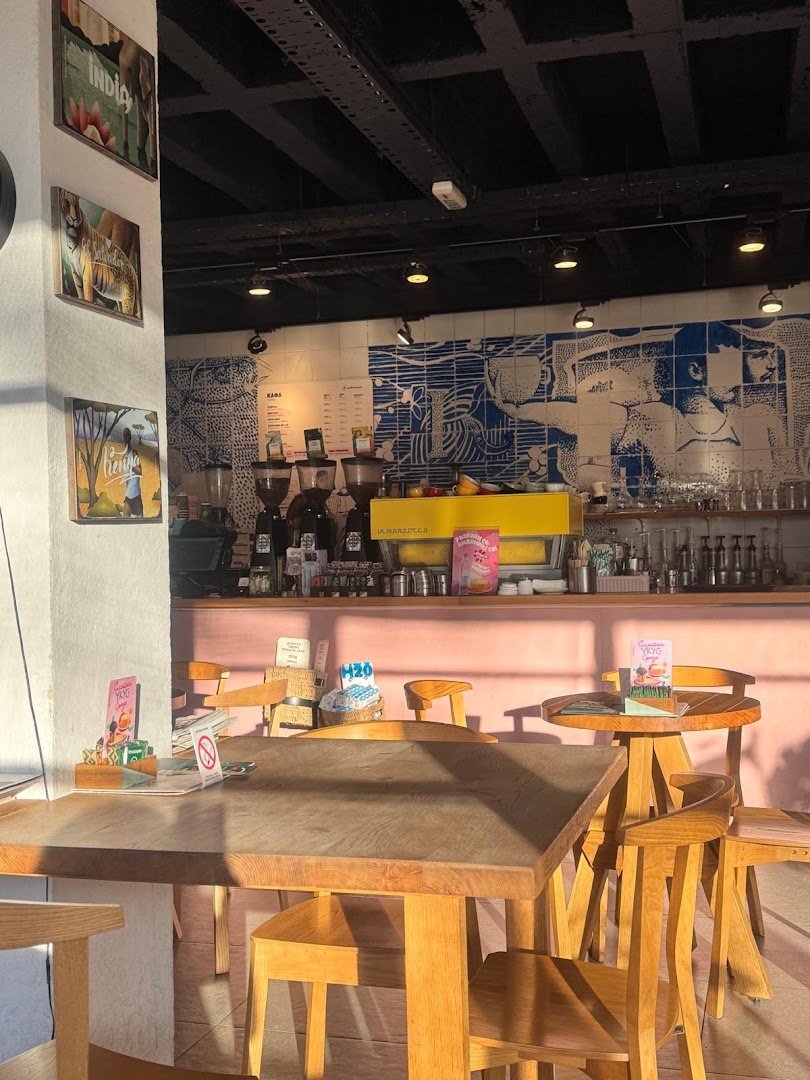Interior of Kafeterija | Neimar, specialty coffee shop in Belgrade