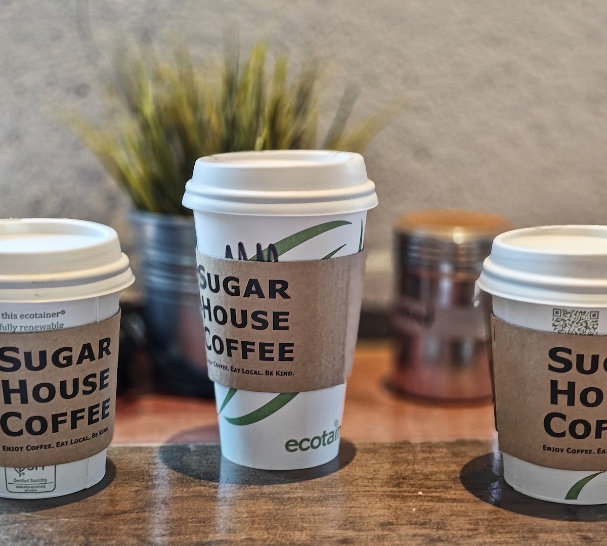 Coffee at Sugar House Coffee, specialty coffee shop in Salt Lake City