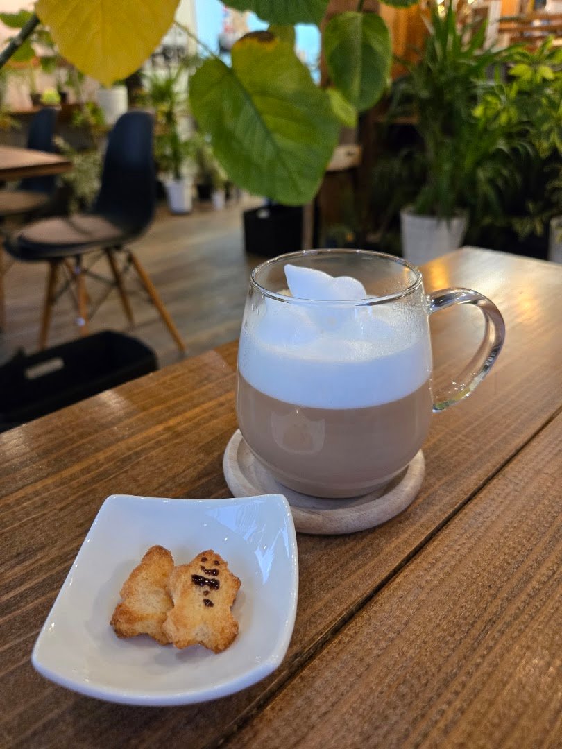 Coffee at Coffee tree, specialty coffee shop in Tokyo