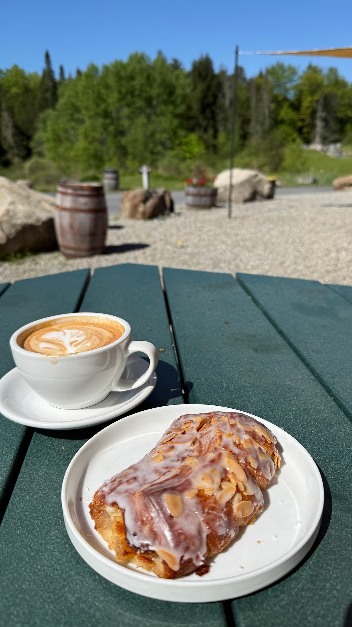 Coffee at Vermont Artisan Coffee & Tea, specialty coffee shop in Stowe