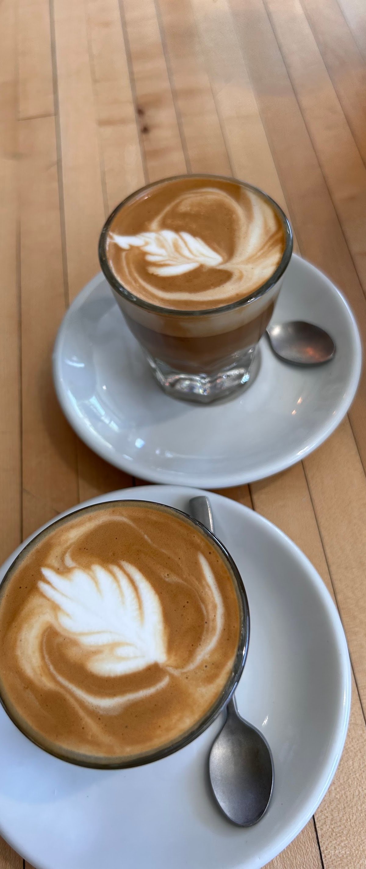 Coffee at Vermont Artisan Coffee & Tea, specialty coffee shop in Stowe