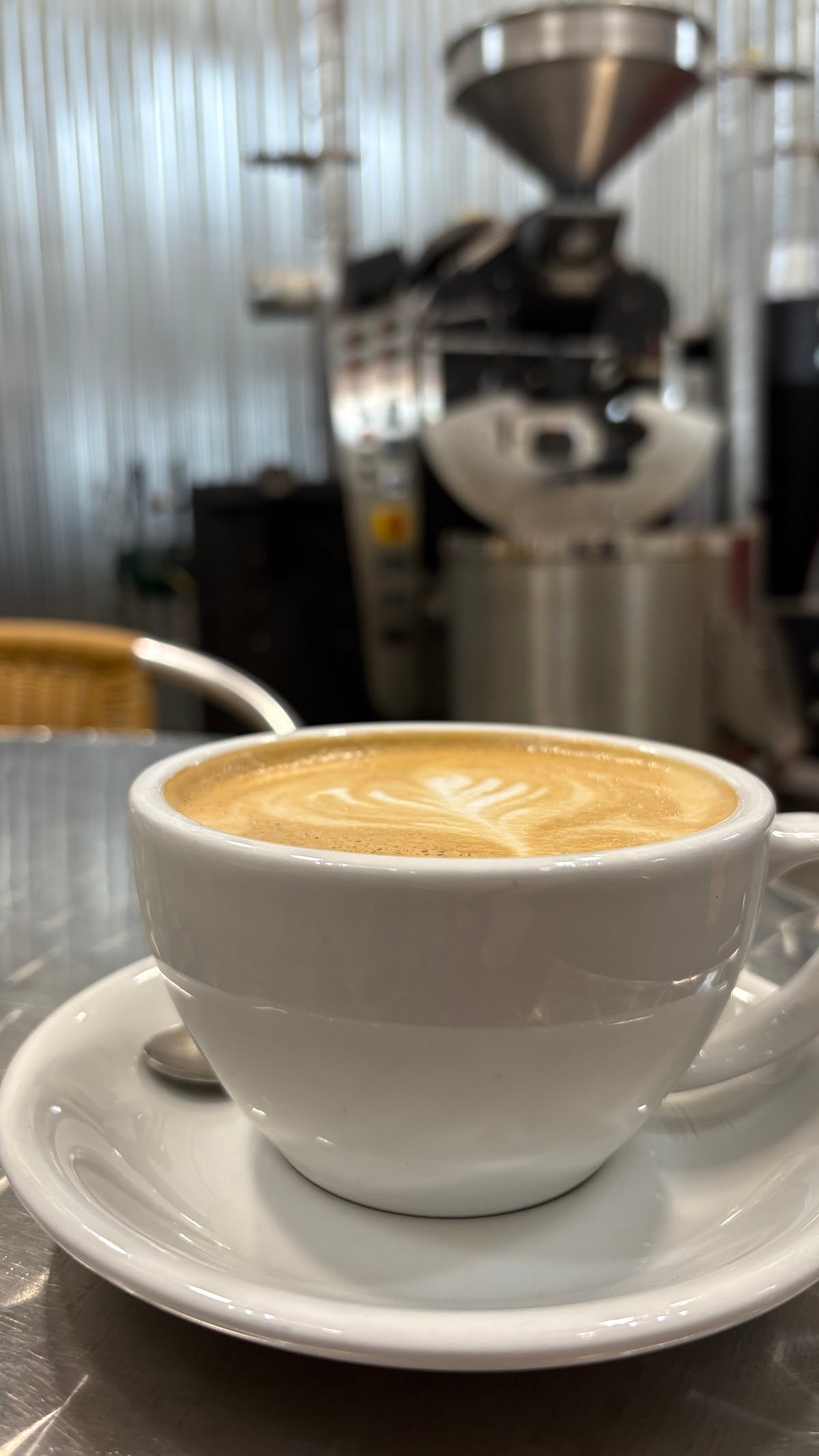 Coffee at Vermont Artisan Coffee & Tea, specialty coffee shop in Stowe