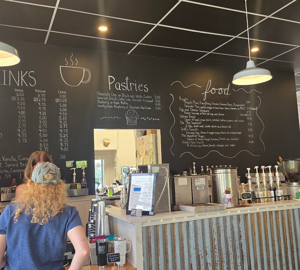 Interior of Locals Coffee - Roastery & Cafe, specialty coffee shop in Philadelphia