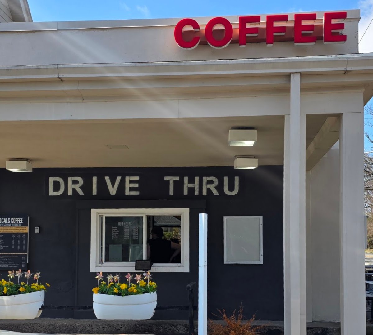 Storefront of Locals Coffee - Roastery & Cafe, specialty coffee shop in Philadelphia