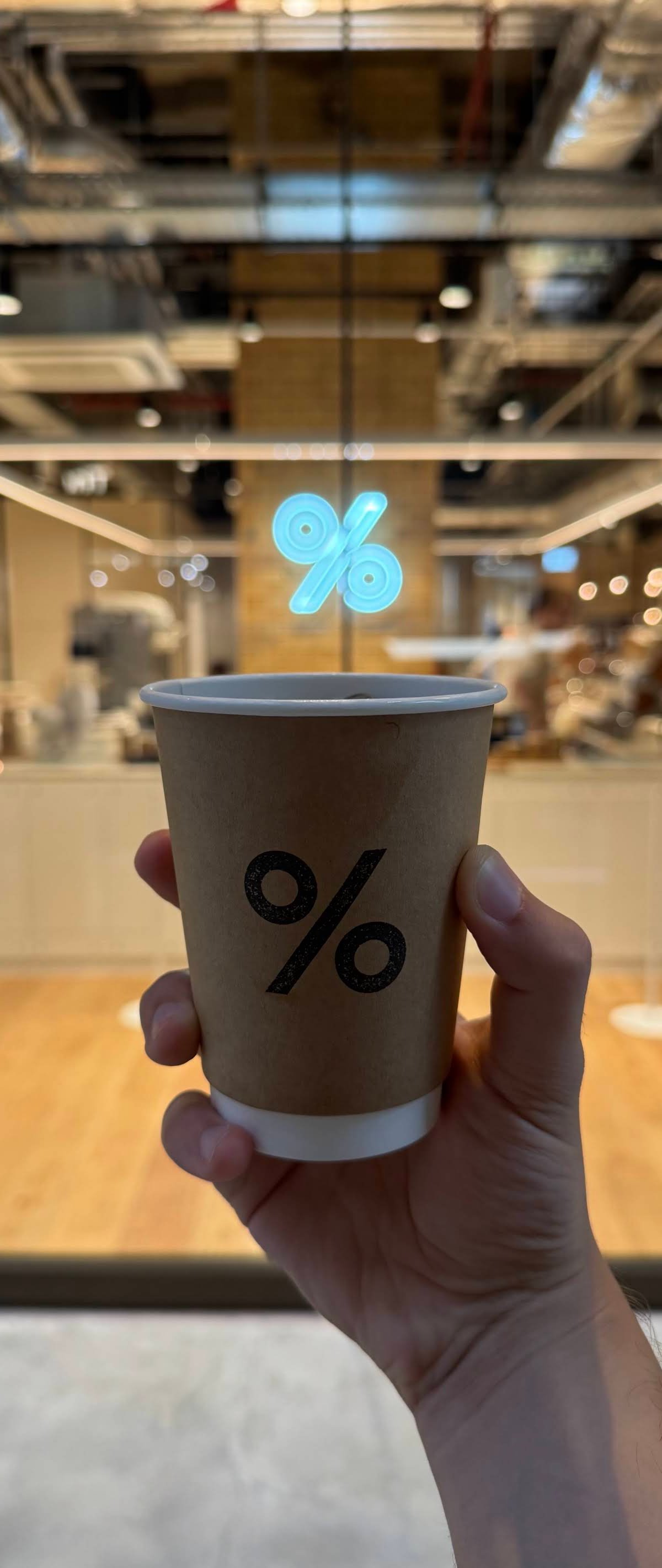 % ARABICA LONDON BATTERSEA POWER STATION specialty coffee shop in London - photo 12