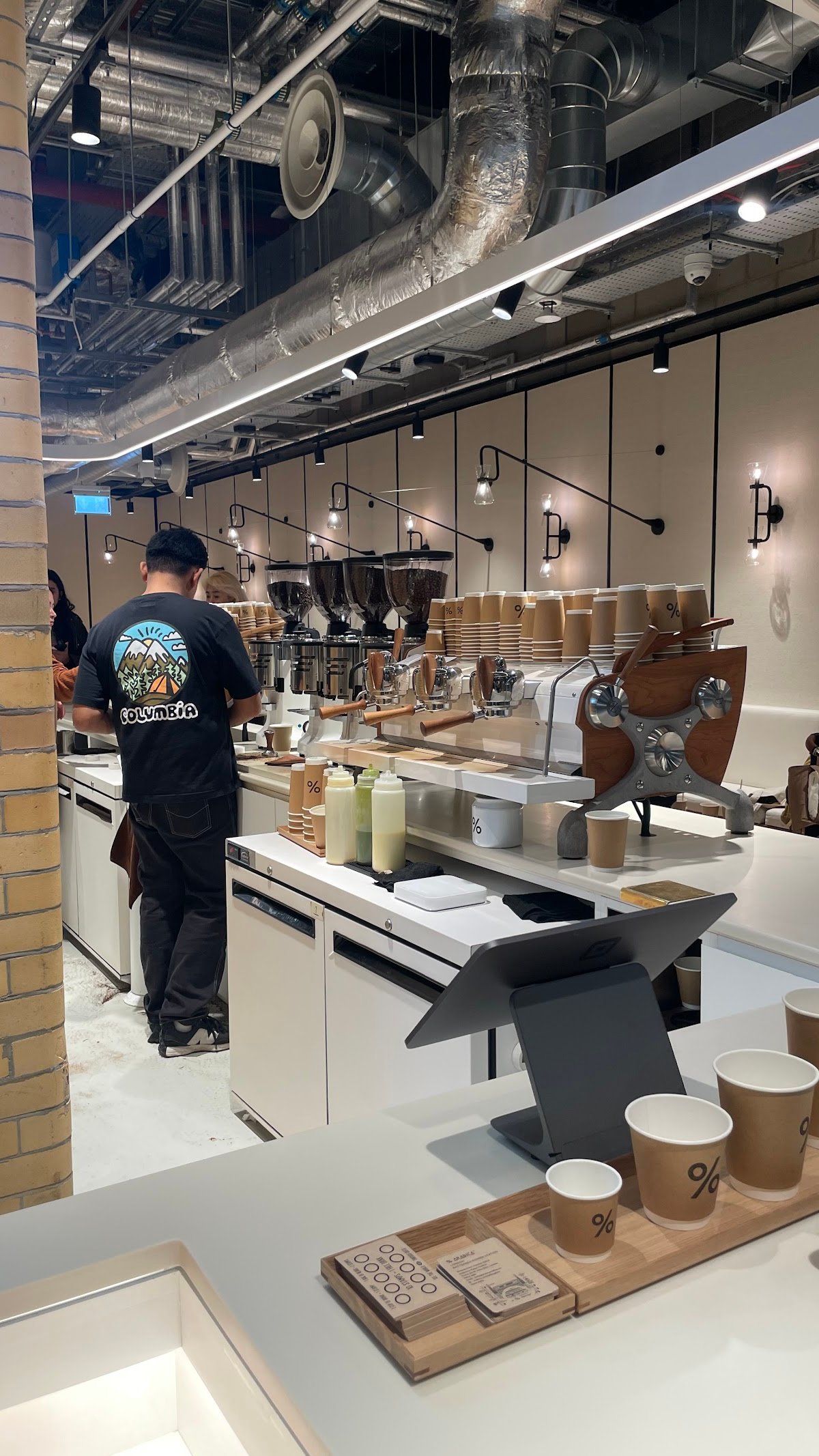 % ARABICA LONDON BATTERSEA POWER STATION specialty coffee shop in London - photo 9