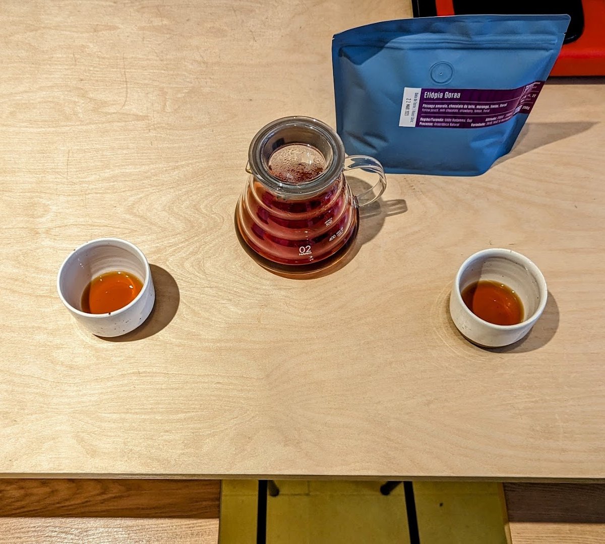 Coffee at Senzu Coffee Roasters, specialty coffee shop in Porto