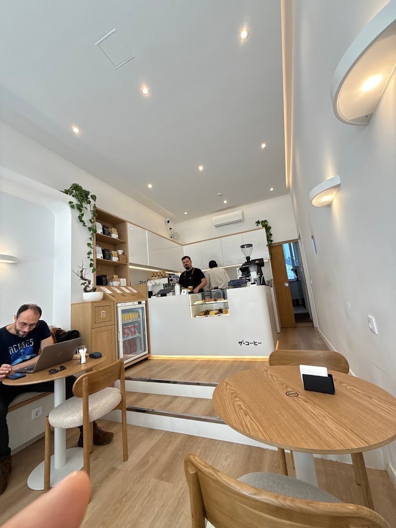 Interior of The Coffee, specialty coffee shop in Lisbon