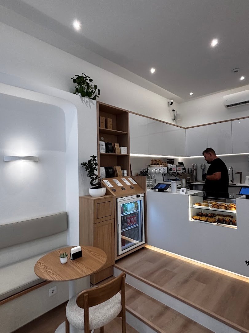 Interior of The Coffee, specialty coffee shop in Lisbon
