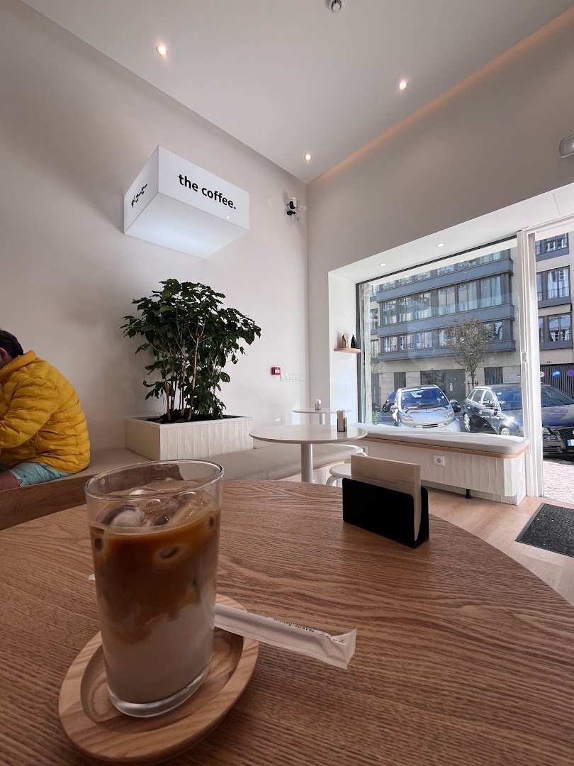 Interior of The Coffee, specialty coffee shop in Lisbon