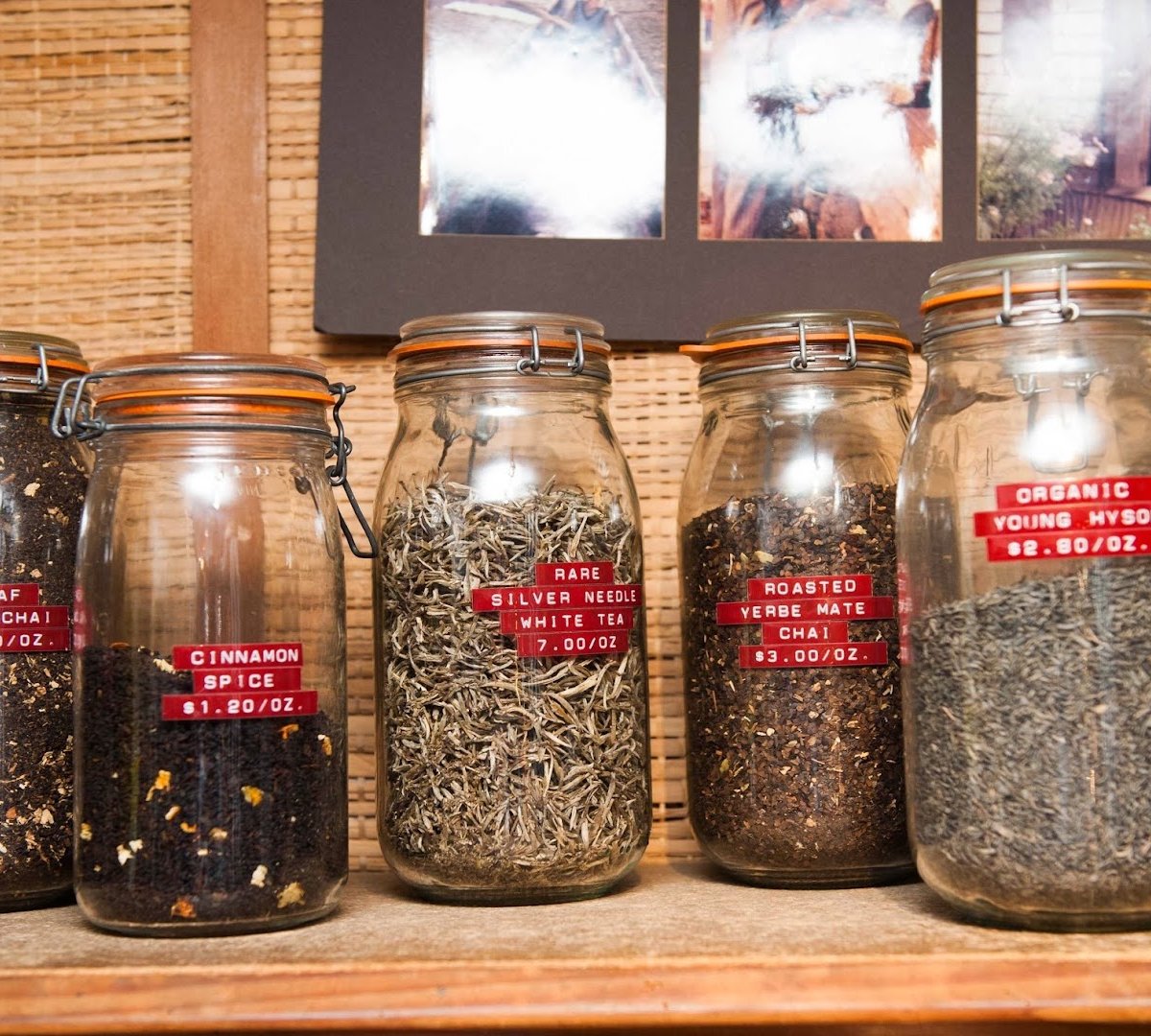 Interior of Vices & Spices, specialty coffee shop in Santa Barbara