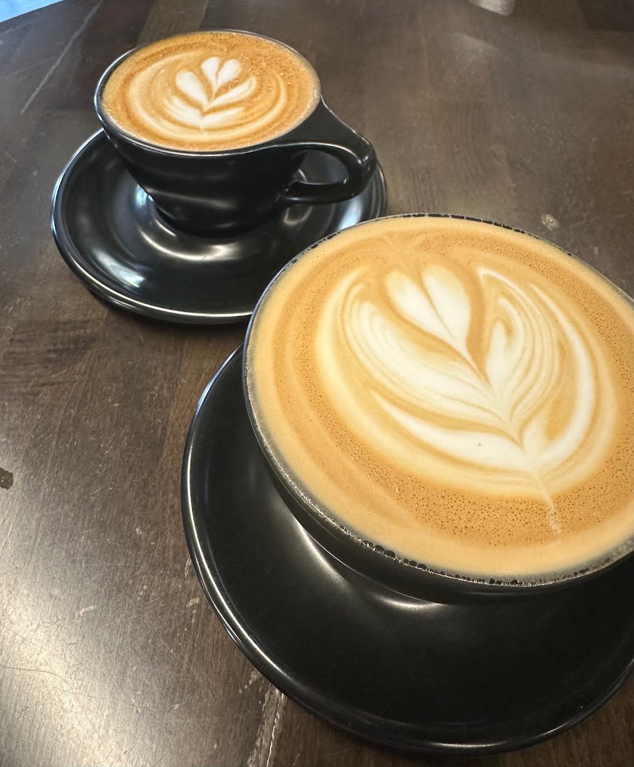 Coffee at Not Just Coffee, specialty coffee shop in Charlotte