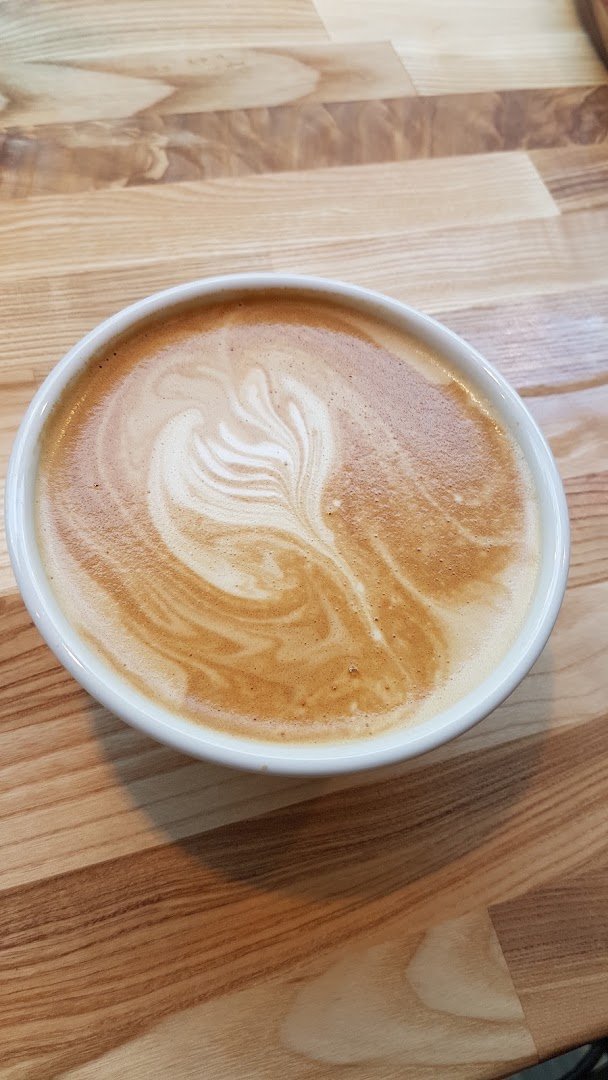 Coffee at Kahvi Charlotta, specialty coffee shop in Helsinki