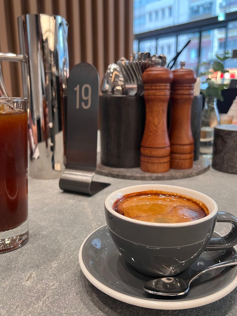 Coffee at FINEPRINT, specialty coffee shop in Hong Kong