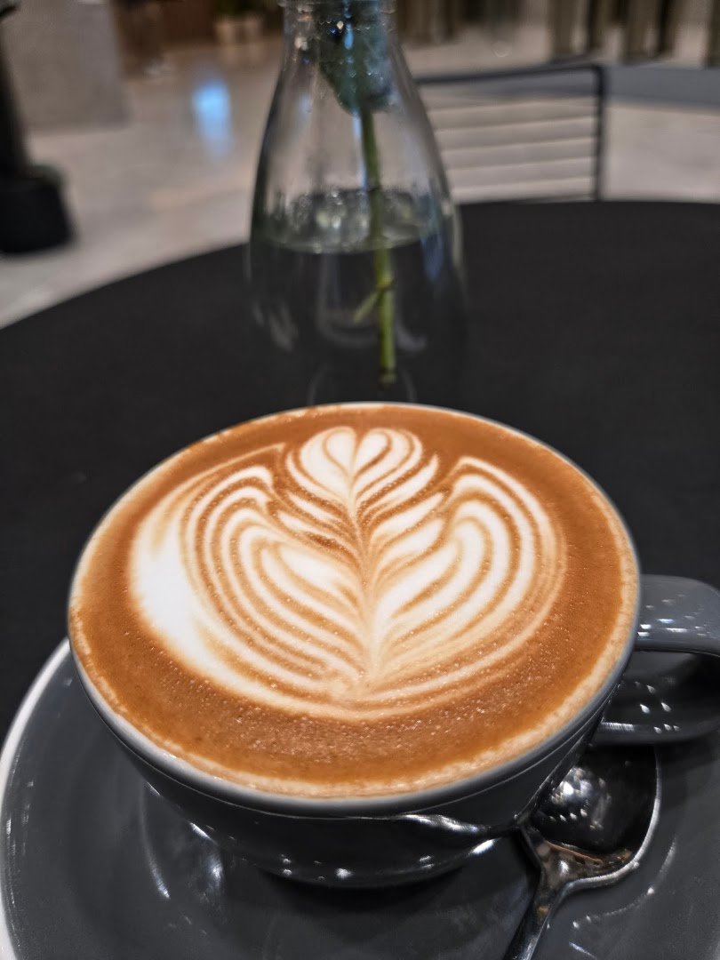 Coffee at FINEPRINT, specialty coffee shop in Hong Kong
