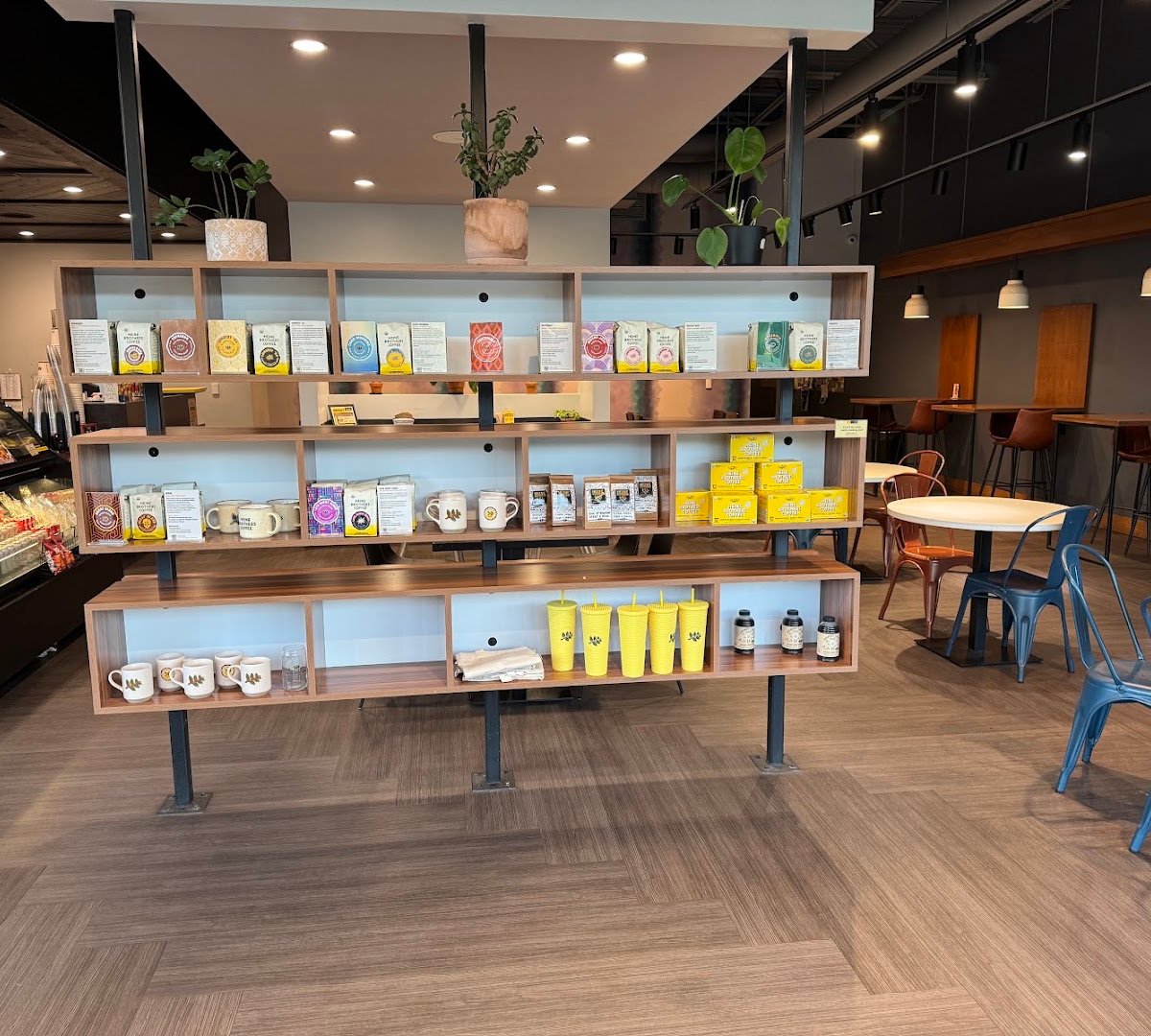 Interior of Heine Brothers Coffee - Outer Loop, specialty coffee shop in Louisville