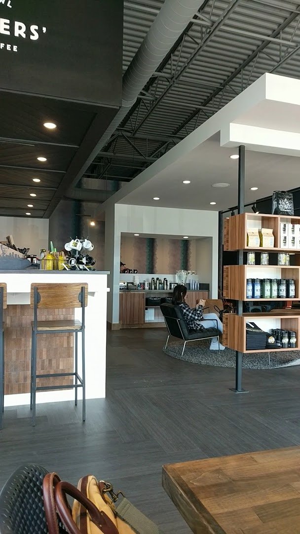 Interior of Heine Brothers Coffee - Outer Loop, specialty coffee shop in Louisville
