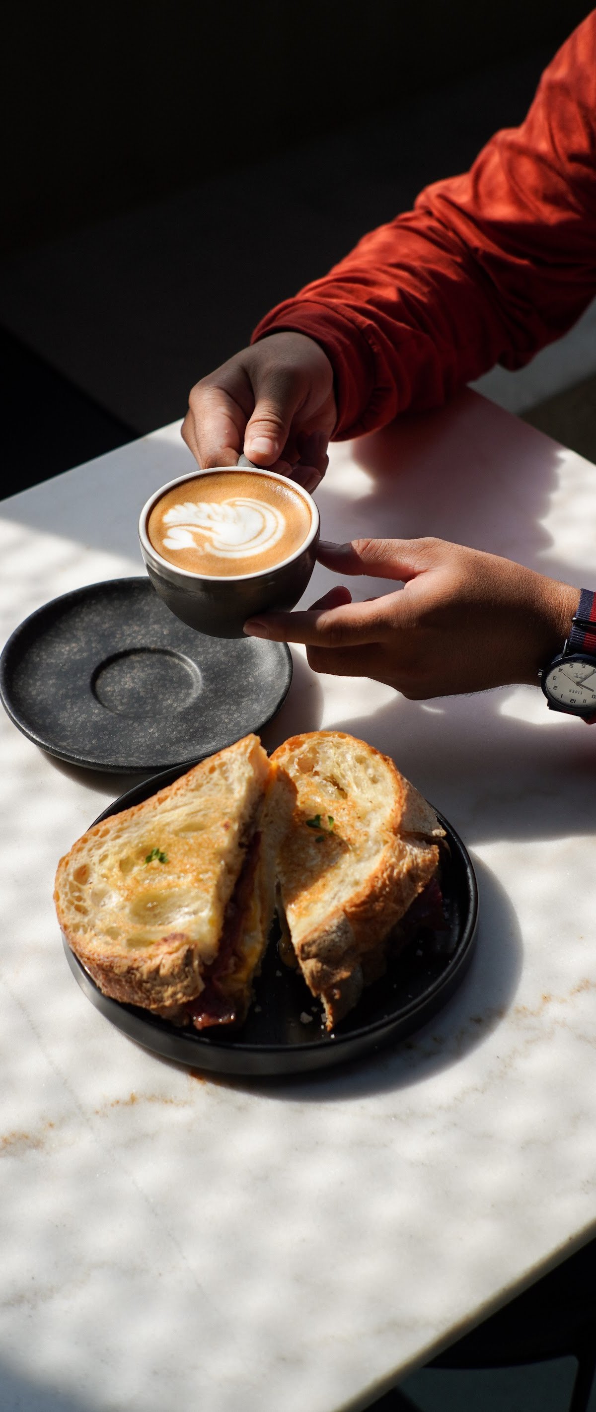 Coffee at Expat. Roasters Uluwatu, specialty coffee shop in Bali