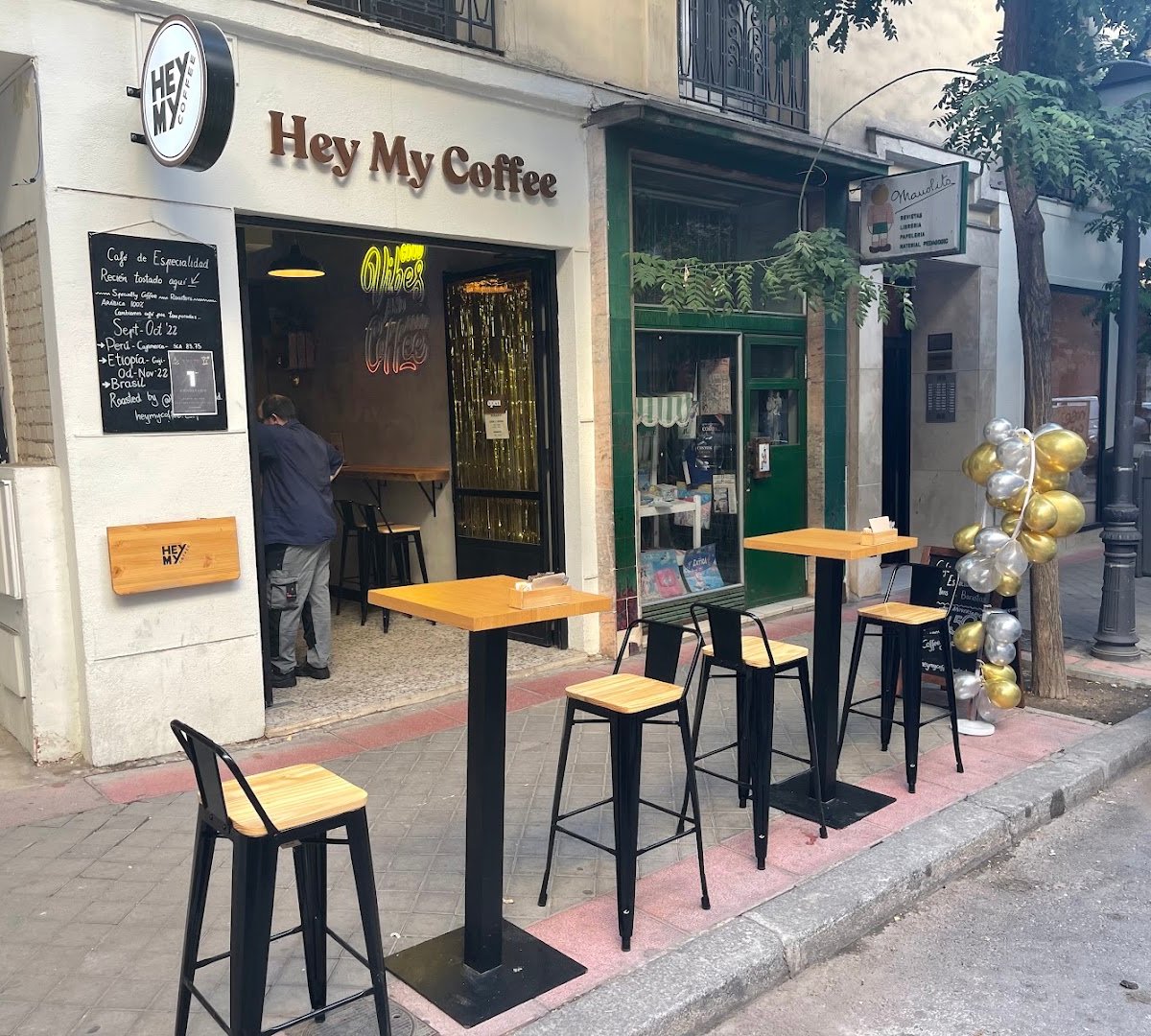 Hey My Coffee - Goya specialty coffee shop in Madrid - photo 3