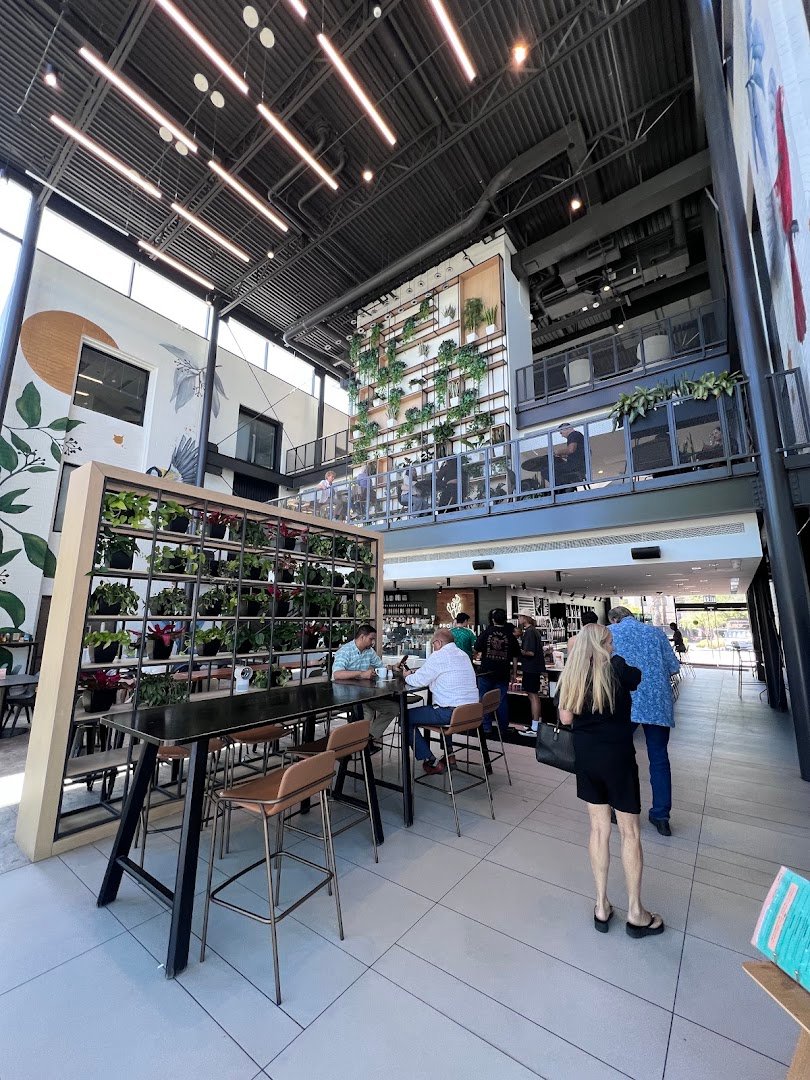 Interior of PROVISION, specialty coffee shop in Phoenix