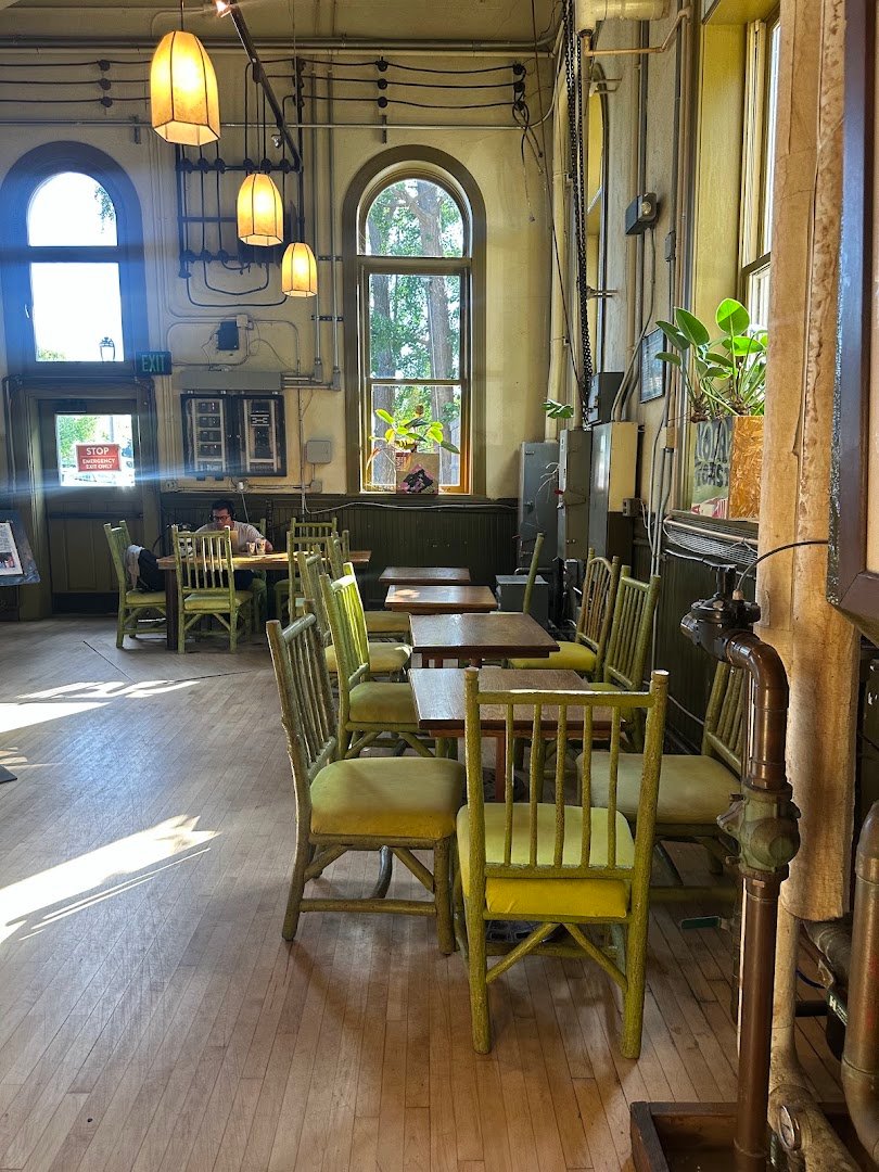 Interior of Colectivo Coffee Lakefront, specialty coffee shop in Milwaukee