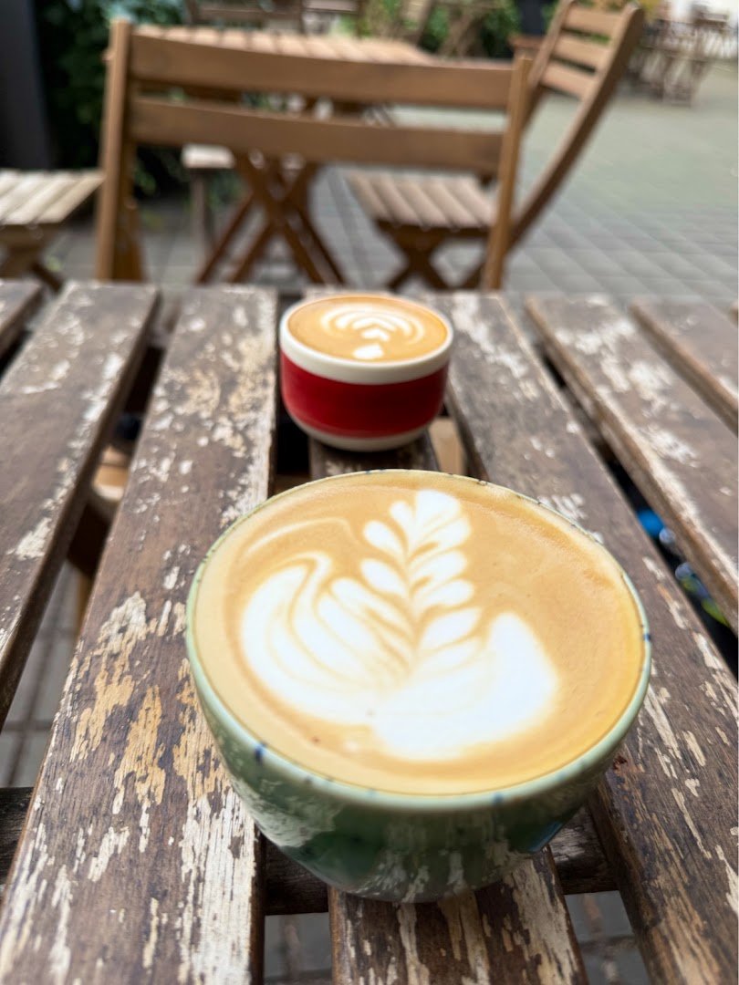 Coffee at Osada, specialty coffee shop in Prague