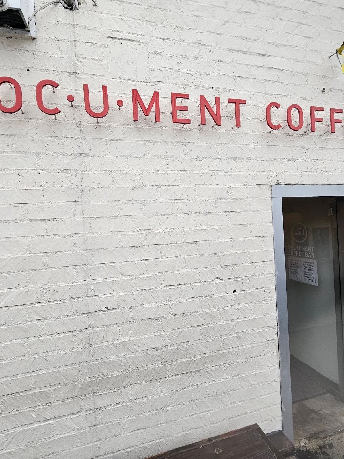 Document Coffee Bar specialty coffee shop in Los Angeles - photo 10