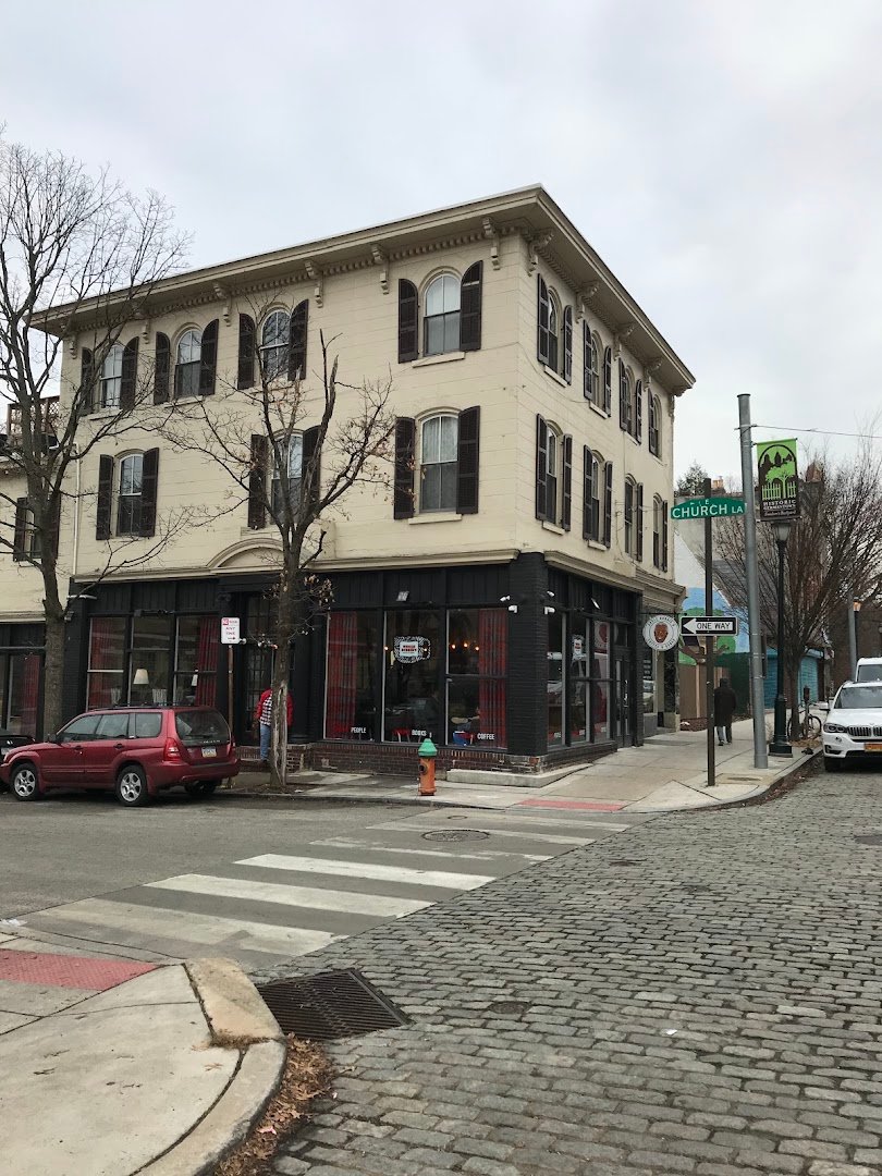 Storefront of Uncle Bobbie's Coffee & Books, specialty coffee shop in Philadelphia