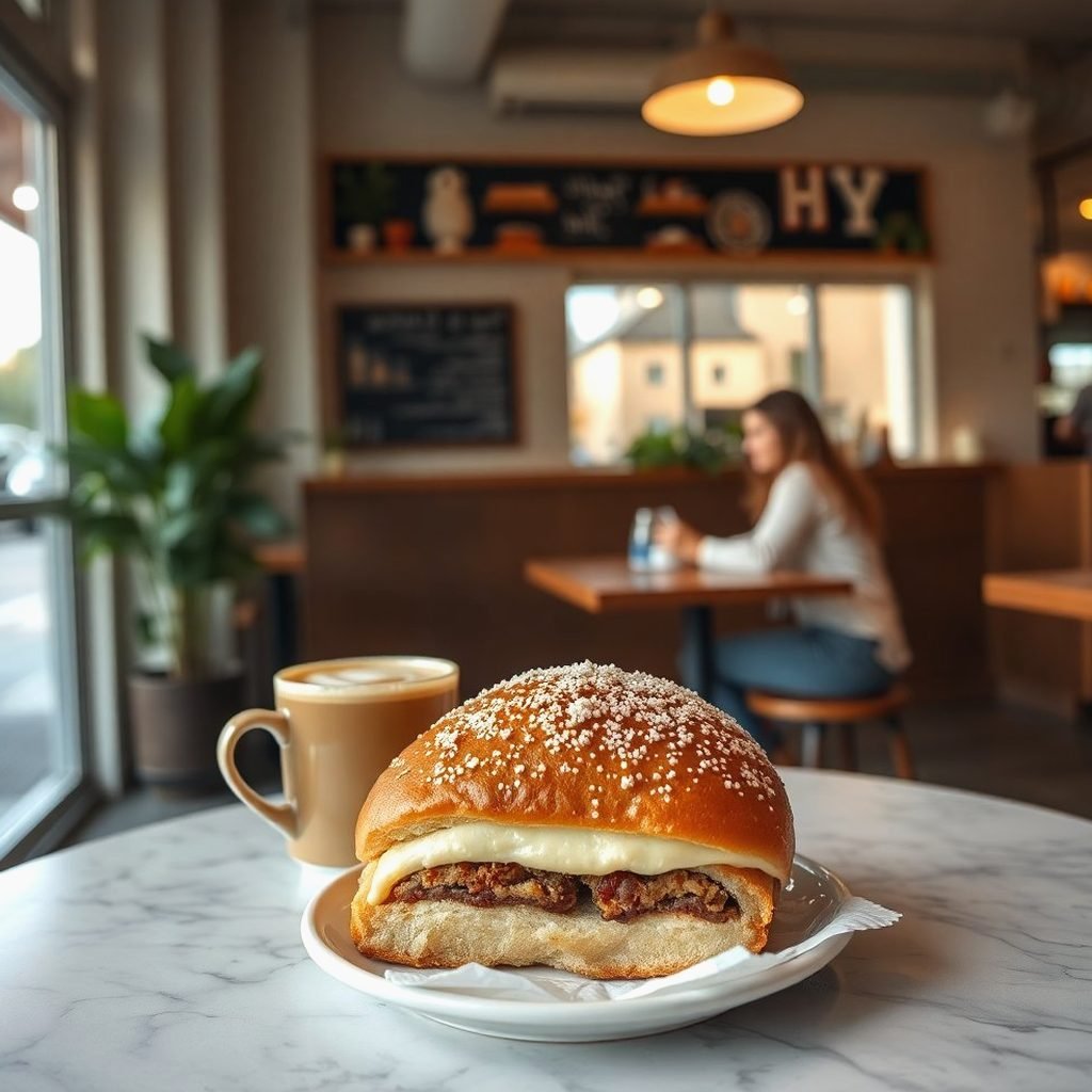 Food at Te Aro Coffee Roasters, specialty coffee shop in Toronto