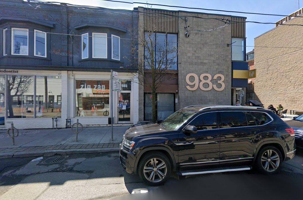 Storefront of Te Aro Coffee Roasters, specialty coffee shop in Toronto
