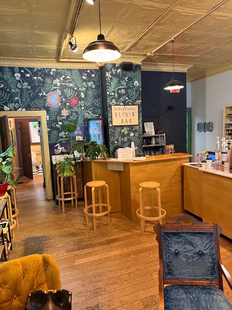 Interior of Crescent Hill Coffee, specialty coffee shop in Louisville