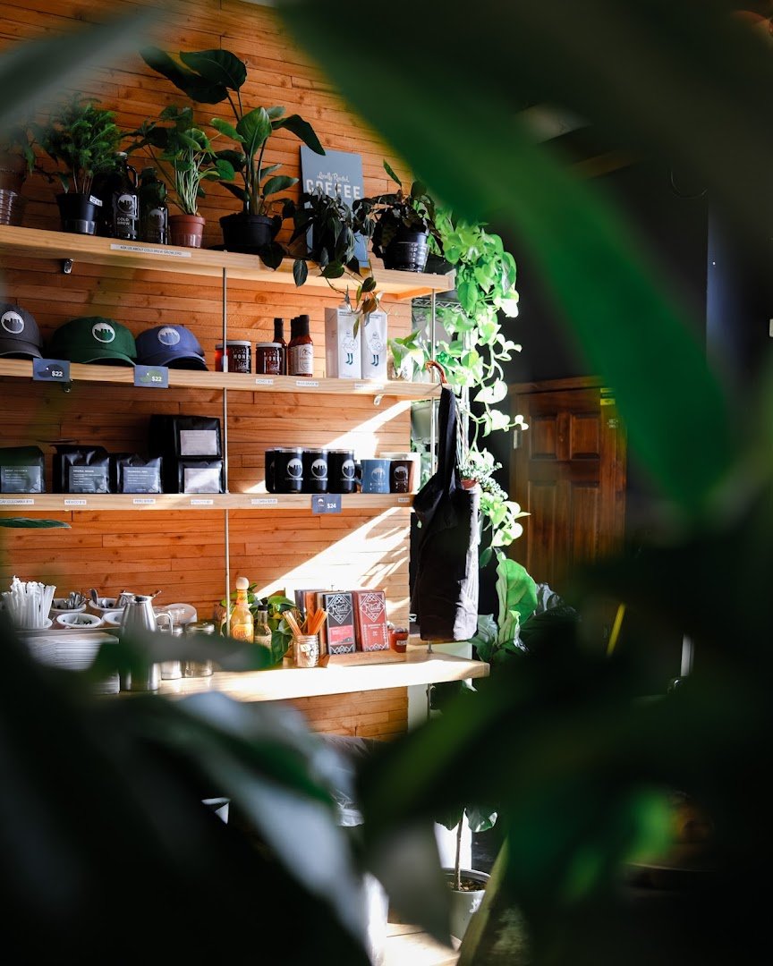 Interior of Corner Coffee Uptown, specialty coffee shop in Minneapolis