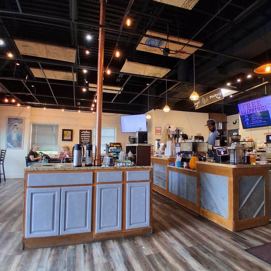 Interior of Ithaca Coffee Company, specialty coffee shop in Ithaca