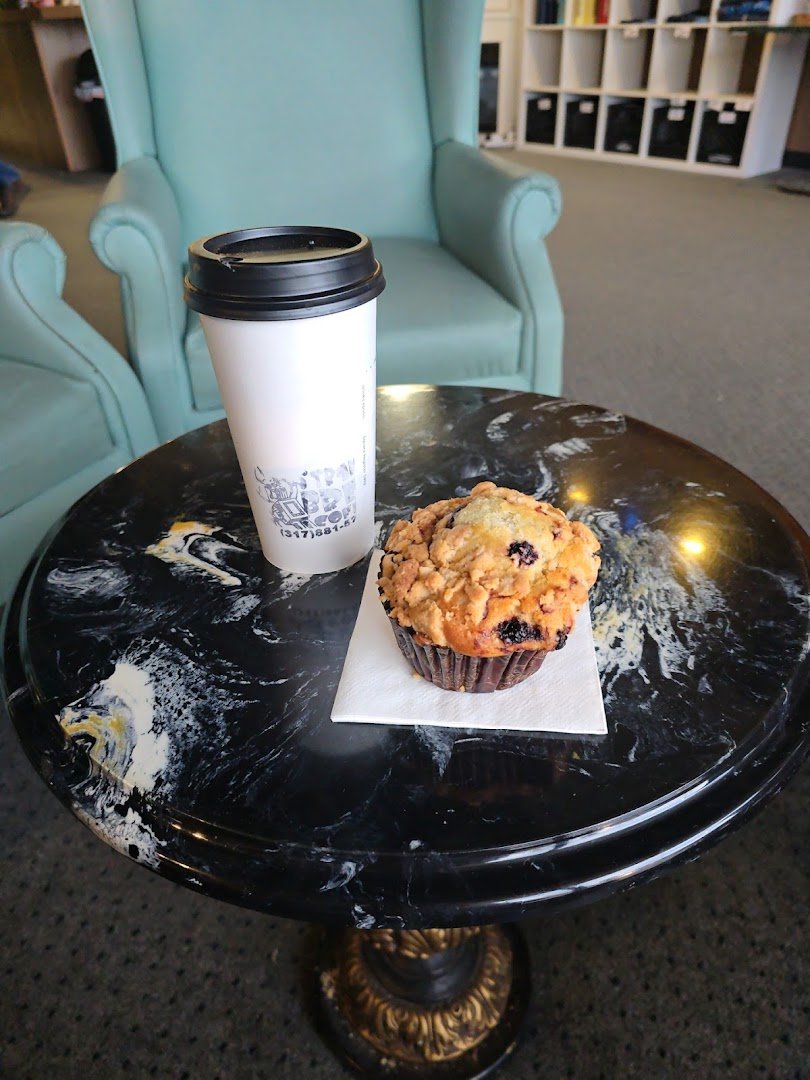 Coffee at Strange Brew, specialty coffee shop in Indianapolis