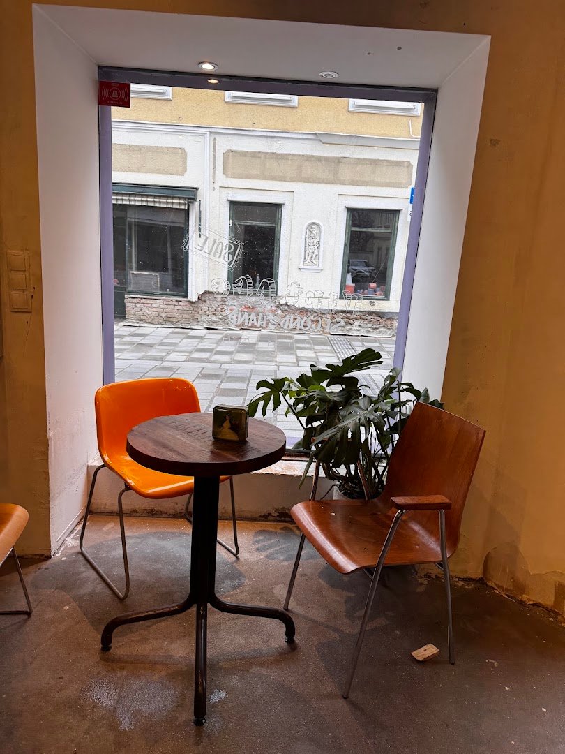 Interior of STUDIO by Nook - Café & Vintage Schönbrunn, specialty coffee shop in Vienna
