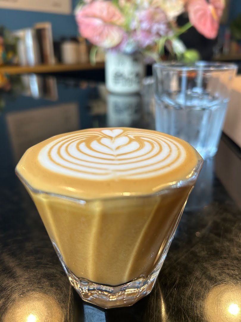 Coffee at Mnemonic Coffee, specialty coffee shop in San Diego